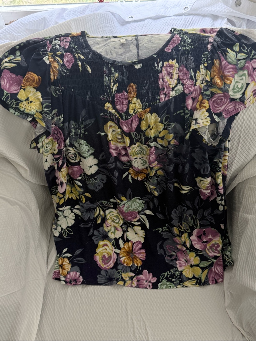 Maurices colorful flower top
